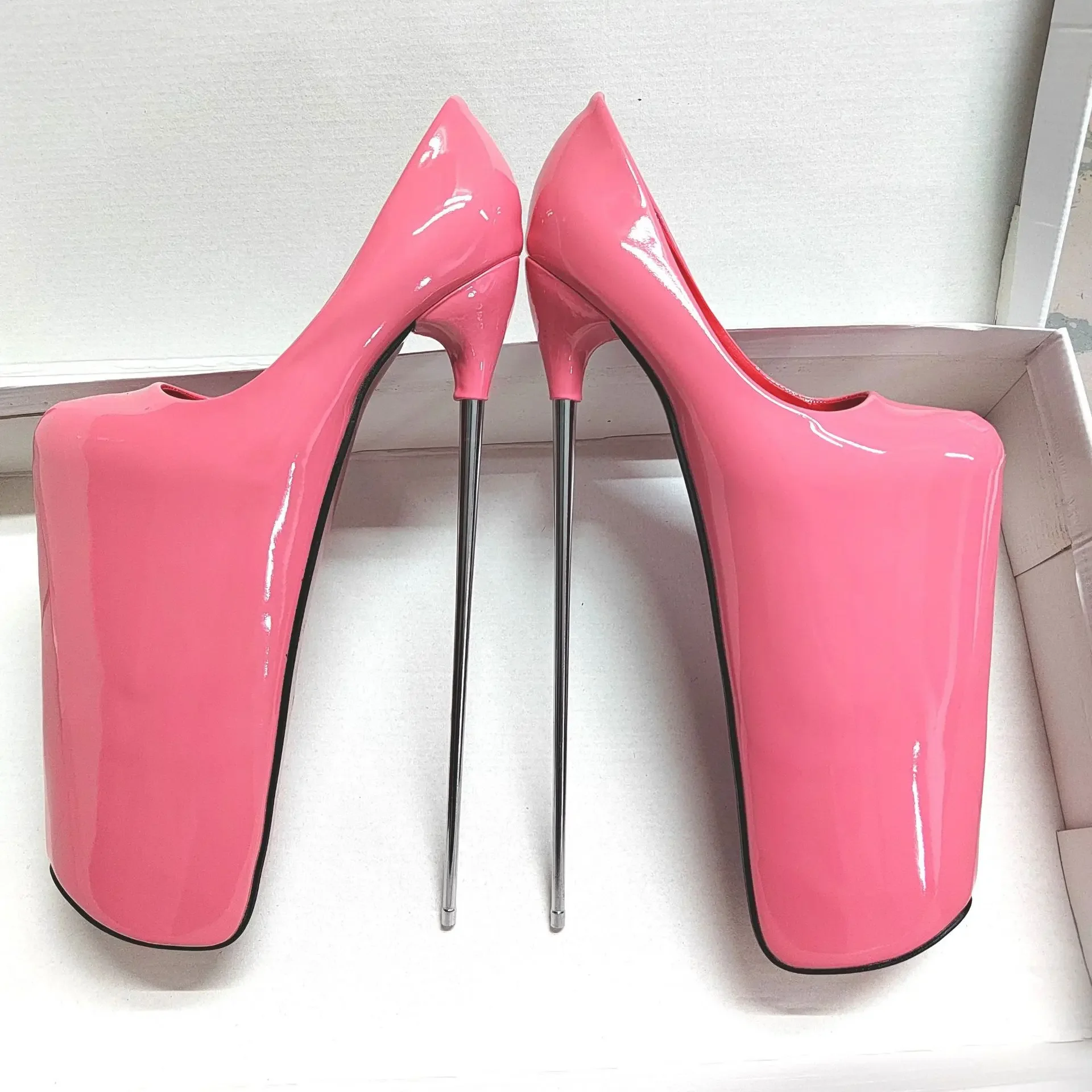 Women'S Shoes Red Bottoms - 극도로 높은 굽 30cm 무대 쇼
