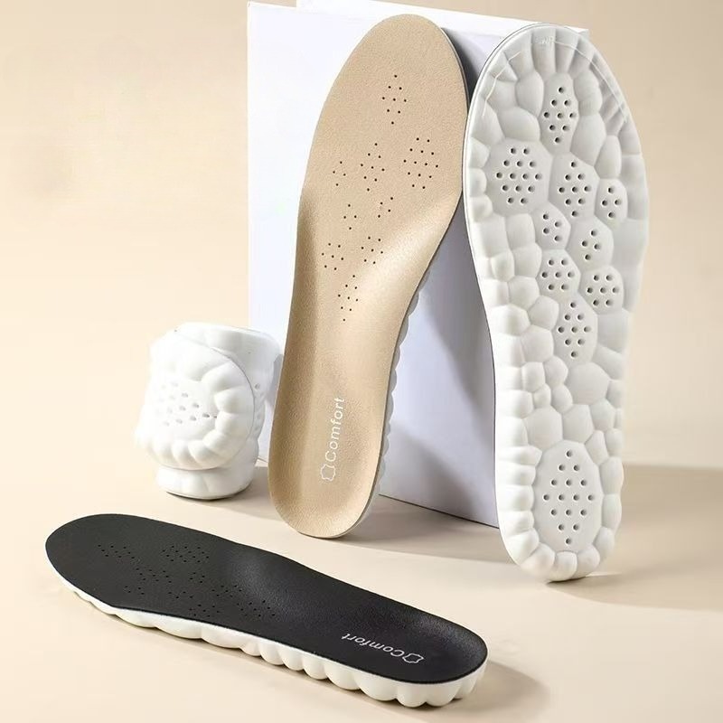 Women'S Shoes High Arch Support - 1쌍 인조 가죽 라텍스 깔창, 고탄성