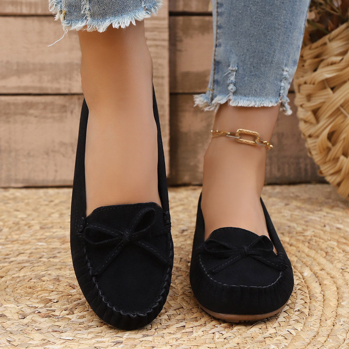 Women'S Shoes Plus Size - 봄과 가을 우아한 라운드 토 섹시한