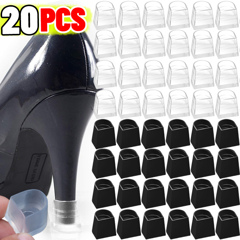 Women'S Shoes High Arch Support - 4/20pcs 실리콘 힐 프로텍터 스토퍼 라틴
