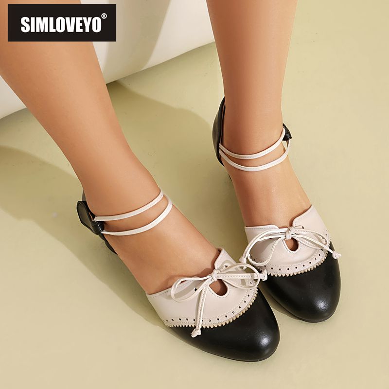 Women'S Shoes Extended Sizes - SIMLOVEYO 브랜드 여성 샌들 라운드 토