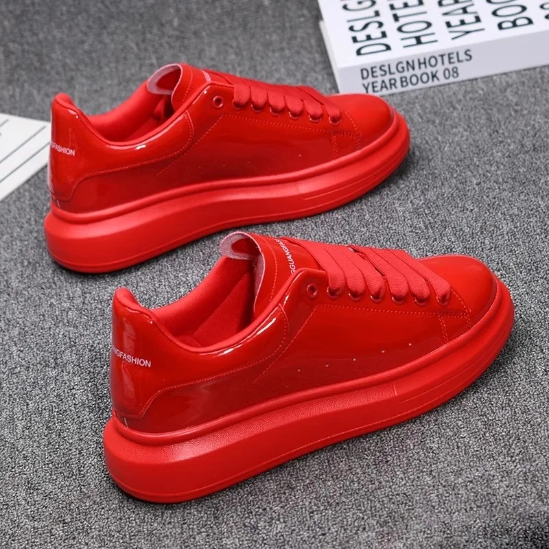 2025년 래커 화이트 캐주얼 남녀공용 에나멜 가죽 스 - Women Shoes Tennis 리뷰 및 가격