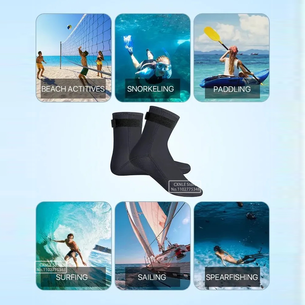 5mm 네오프렌 다이빙 양말 잠수복 서핑 신발 열 빠른 - Women'S Shoes Neuropathy 리뷰 및 가격