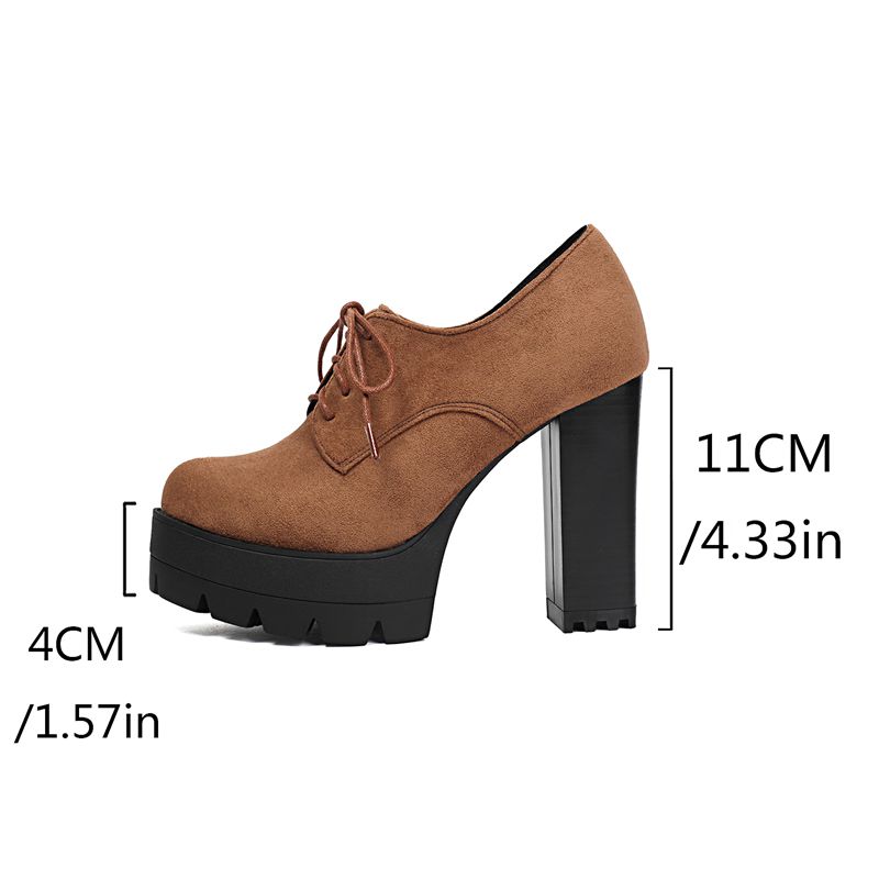 오르차 리사 핫 플록 스웨이드 여성 펌프스 라운드 토  - Women'S Shoes Extended Sizes 리뷰 및 가격