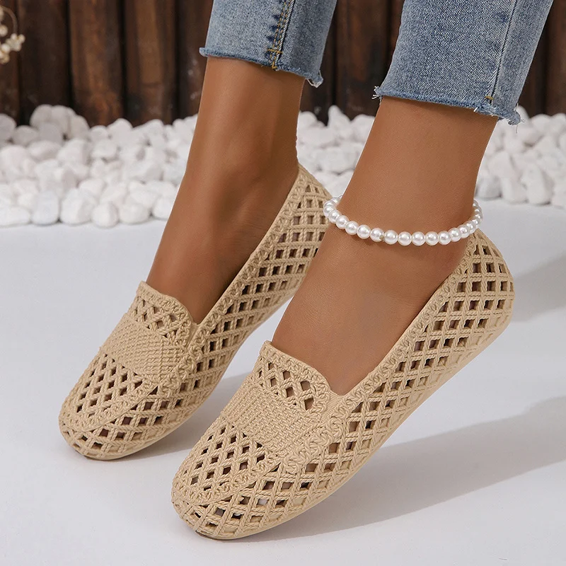 트렌디하고 편안한 할로우 여성 플랫 슈즈, 캐주얼 겉옷 - Women'S Shoes Neuropathy 리뷰 및 가격