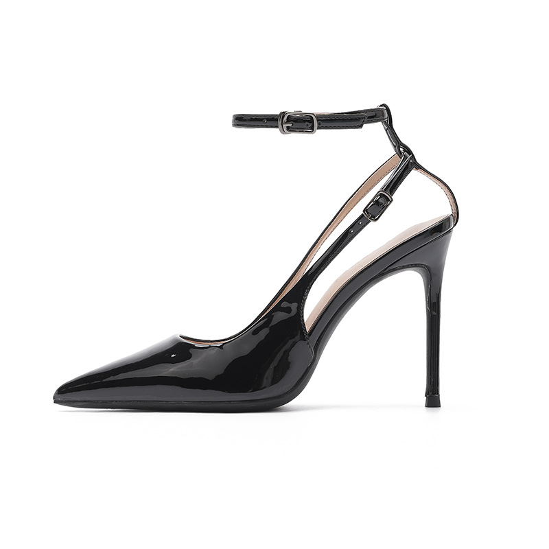 여성용 펌프스, 우아한 포인티드 하이힐 샌들, 섹시한  - Ankle Strap Heels 리뷰 및 가격
