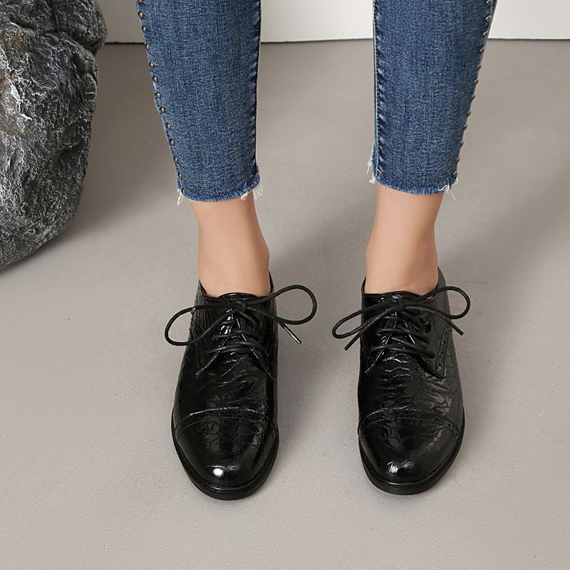 리브 캣 그린 샤이니 여성 펌프스 라운드 토 플랫 힐  - Women'S Shoes Extended Sizes 리뷰 및 가격