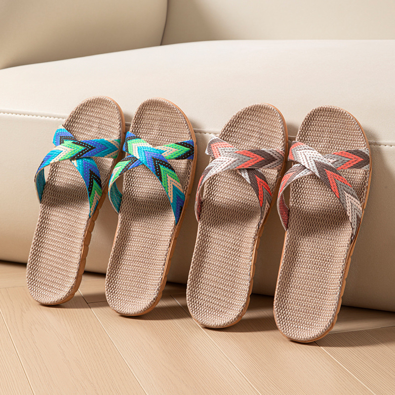 헴프 여성 슬리퍼 홈 여름 디자이너 여성 신발 플랫 2 - Women'S Shoes Non Slip 리뷰 및 가격
