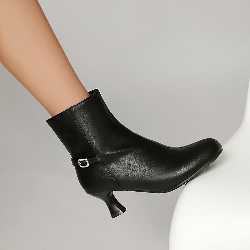 Girseaby 패션 신발 레트로 오피스 레이디 앵클  - Women'S Shoes Extended Sizes 리뷰 및 가격