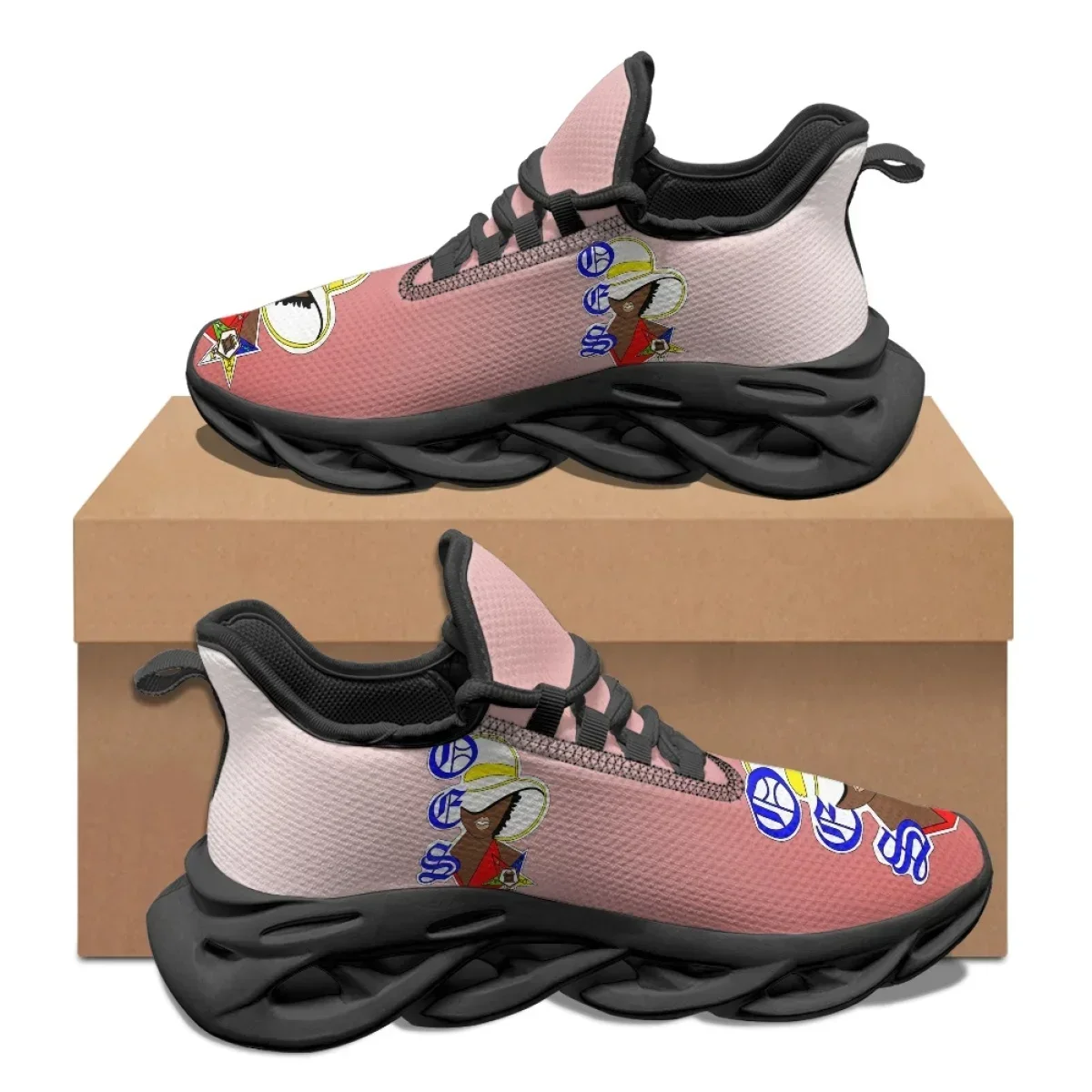 스카이 블루 펜타그램 OES 패턴 새로운 커플 신발 가 - Women Shoes Tennis 리뷰 및 가격
