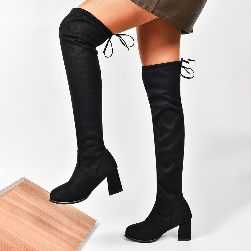 가을 겨울 신상 스키니 오버니 여성 스키니 레그 스트레 - Block Heel Ankle Boots 리뷰 및 가격