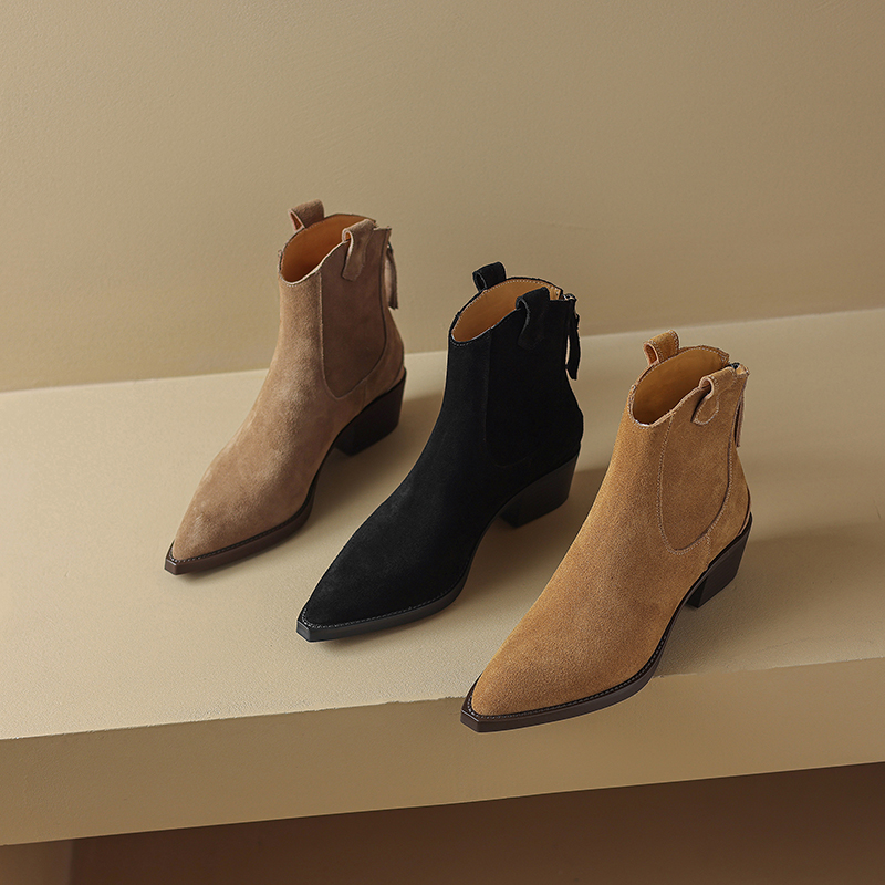 AIYUQI 여성용 발목 부츠 2026 여성용 새로운  - Block Heel Ankle Boots 리뷰 및 가격