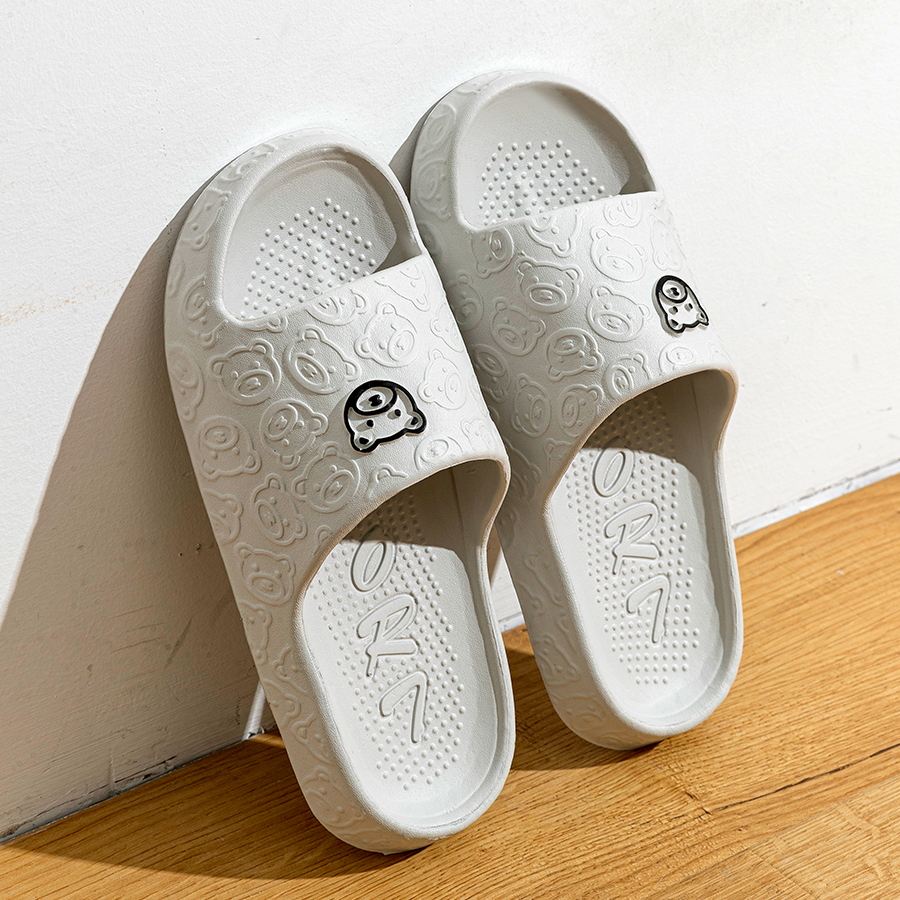 남자 슬리퍼 여름 만화 곰 실내 부드러운 두꺼운 단독  - Women'S Shoes Neuropathy 리뷰 및 가격