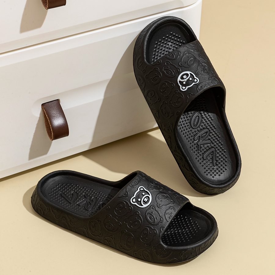 남자 슬리퍼 여름 만화 곰 실내 부드러운 두꺼운 단독  - Women'S Shoes Neuropathy 리뷰 및 가격