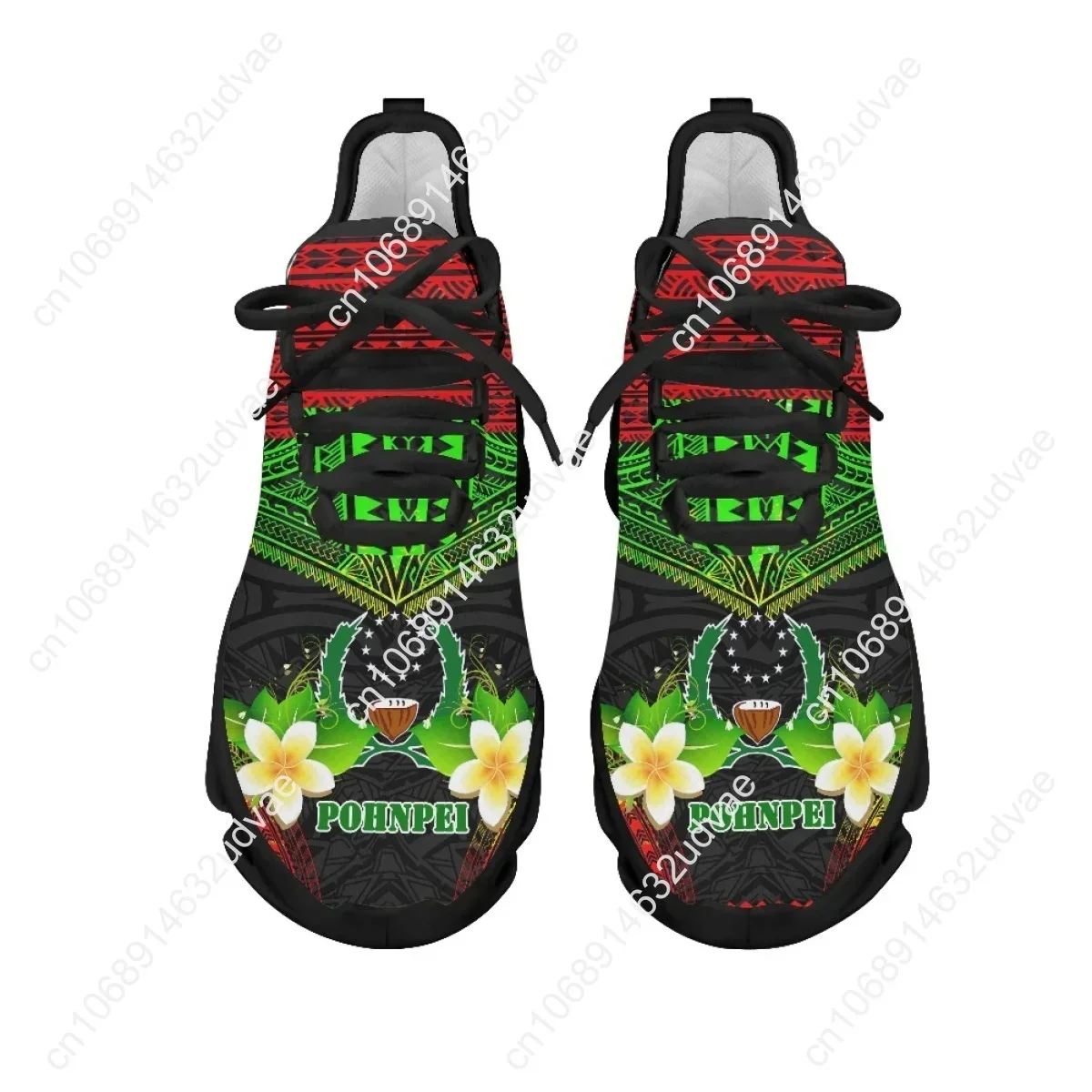 폴리네시안 포른페이 플루메리아 디자인 여성용 쿠션 메쉬 - Women Shoes Tennis 리뷰 및 가격
