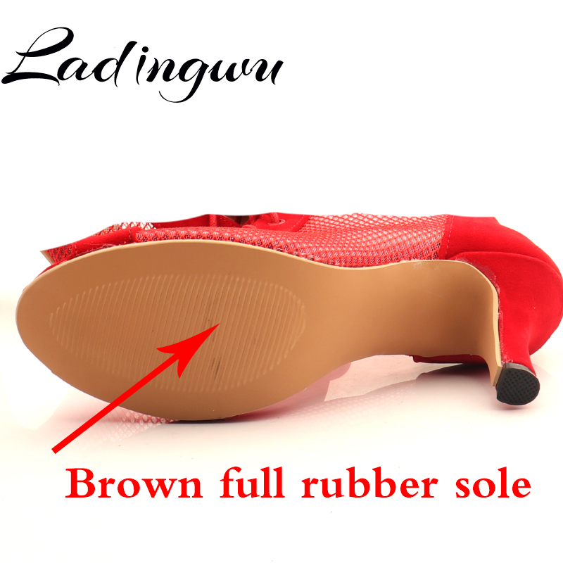 라틴 댄스 신발용 고무 밑창 볼룸 댄스 신발 탱고 볼룸 - Women'S Shoes Neuropathy 리뷰 및 가격