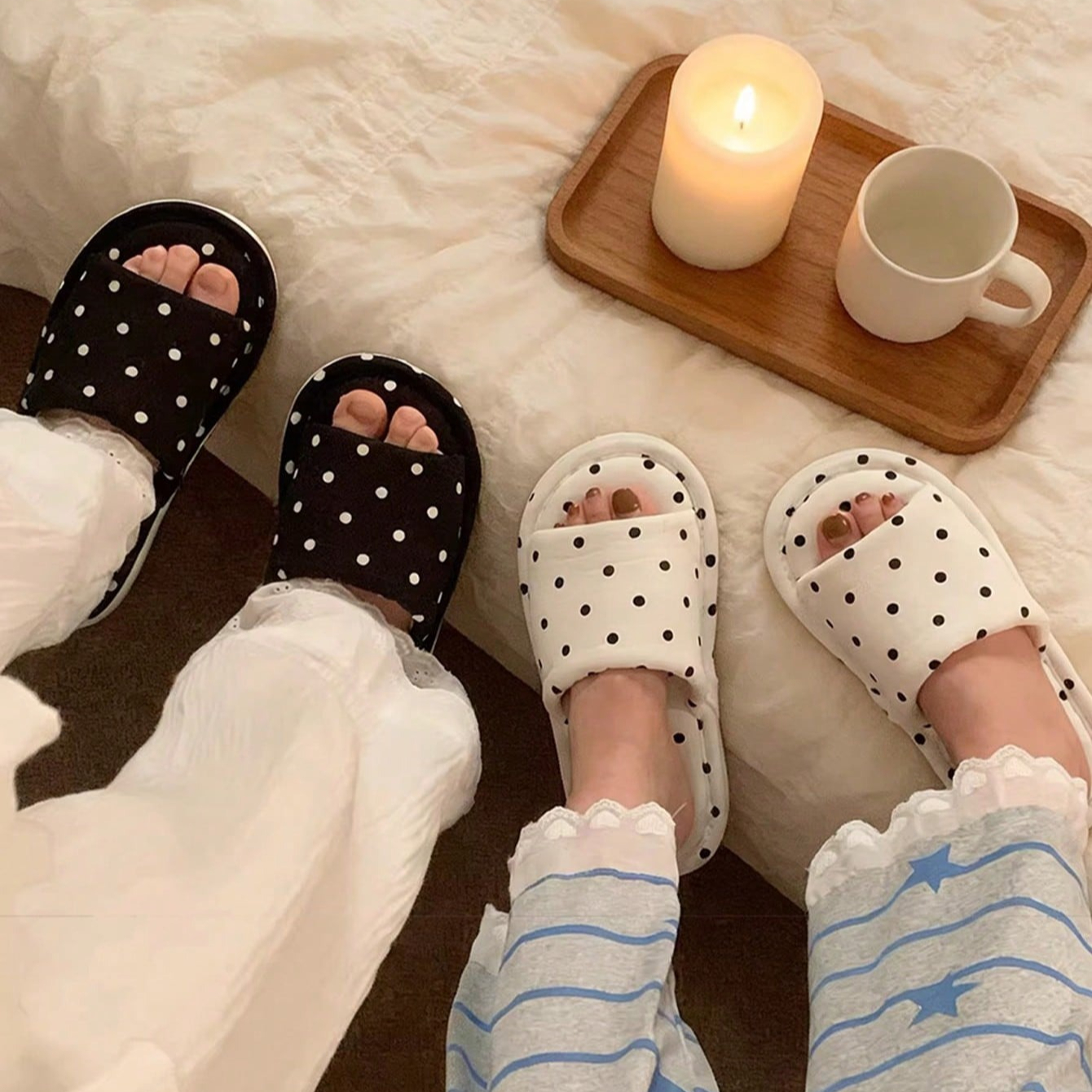 여성용 하우스 퍼 슬리퍼 캐주얼 패션 스트라이프 디자인 - Women'S Shoes For Fall 리뷰 및 가격