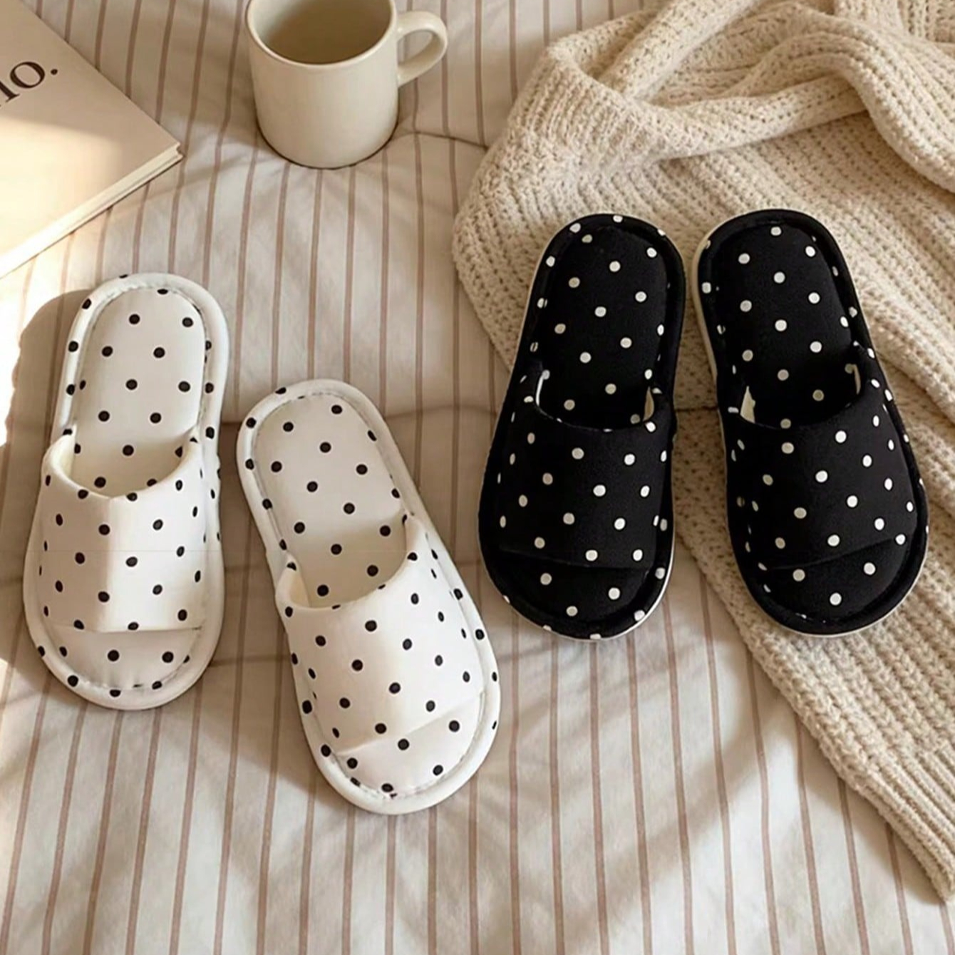 여성용 하우스 퍼 슬리퍼 캐주얼 패션 스트라이프 디자인 - Women'S Shoes For Fall 리뷰 및 가격