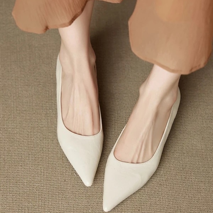 심플 스틸레토 싱글 슈즈 가을 패션 스웨이드 슬립온 미 - Women'S Shoes Non Slip 리뷰 및 가격