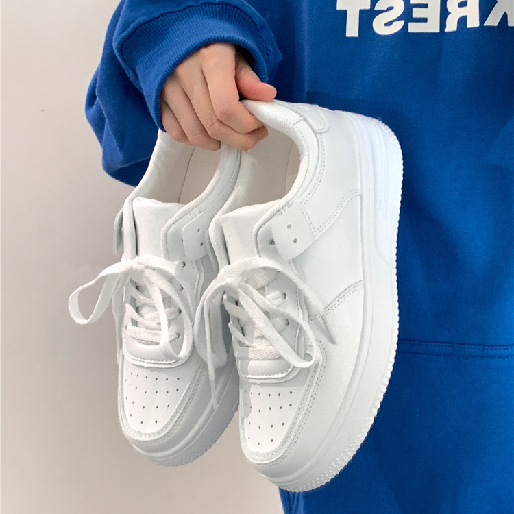 여성 흰색 캐주얼 신발 봄 가을 새로운 플랫폼 두꺼운  - Women Shoes Zoom 리뷰 및 가격