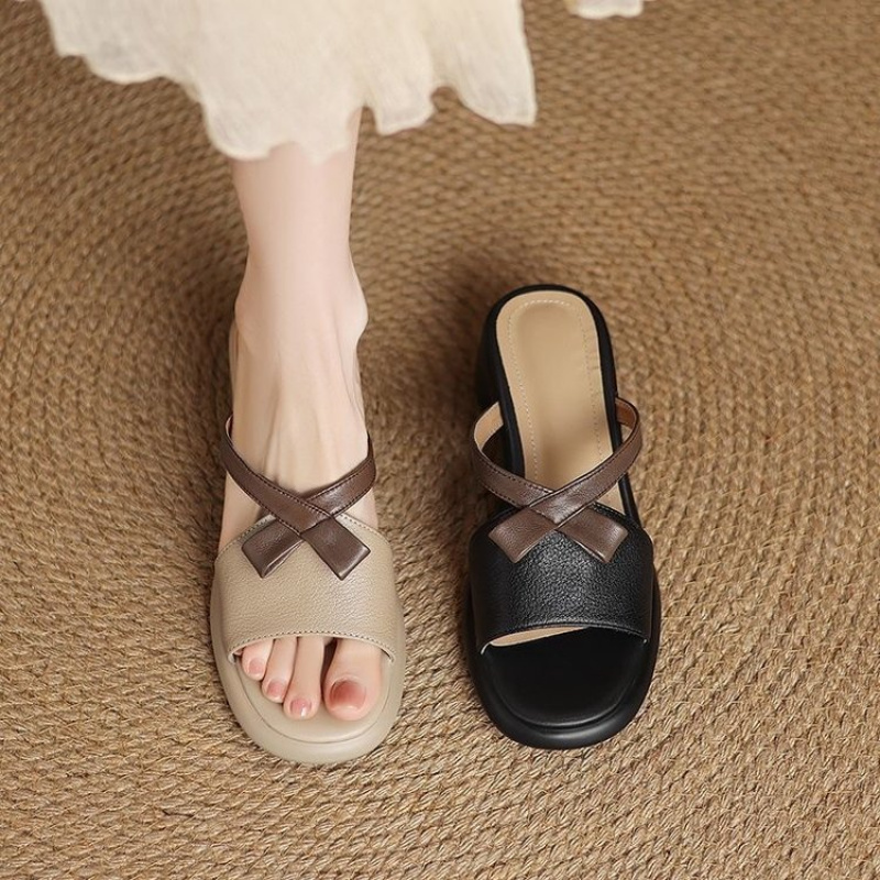여성 뮬 청키 힐 샌들 미니멀리스트 오픈토 슬라이드 여 - Block Heel Ankle Boots 리뷰 및 가격