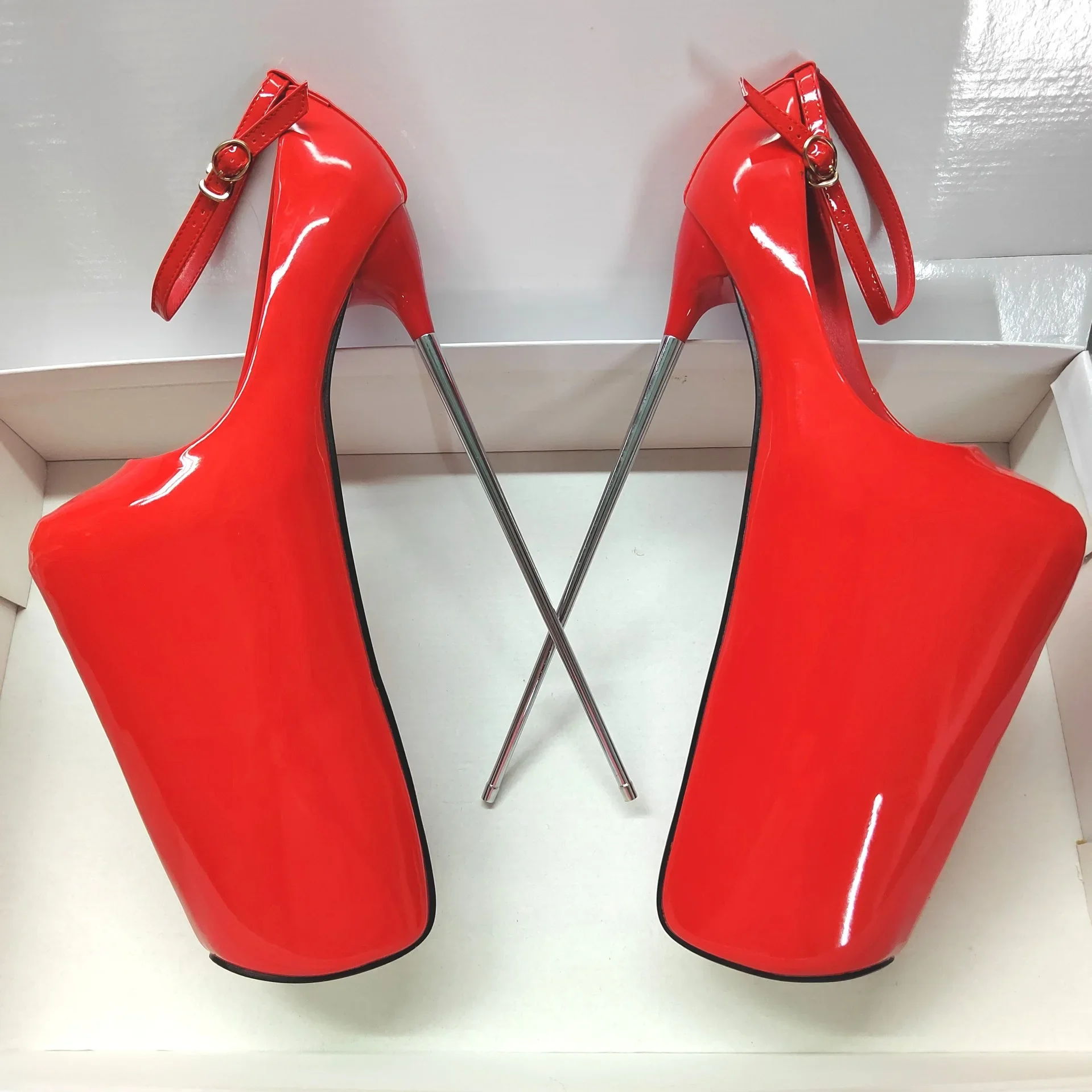 극도로 높은 굽 30cm 무대 쇼 폴 댄스 슈즈, 여성 - Women'S Shoes Red Bottoms 리뷰 및 가격