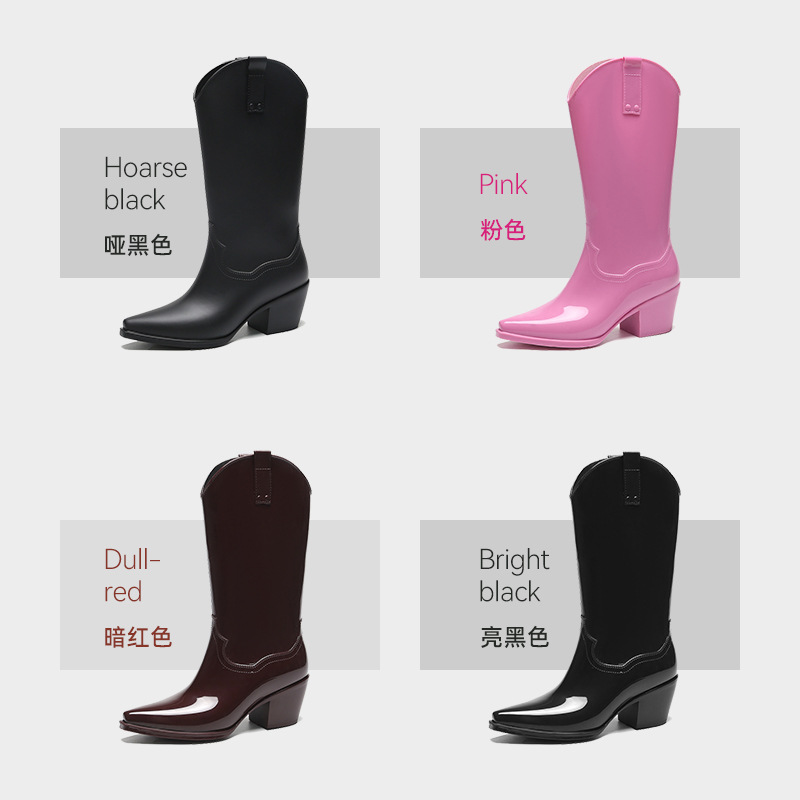 여성용 롱 레인 부츠, H 블랙 나이트 봇, 부드러운  - Women'S Shoes Neuropathy 리뷰 및 가격
