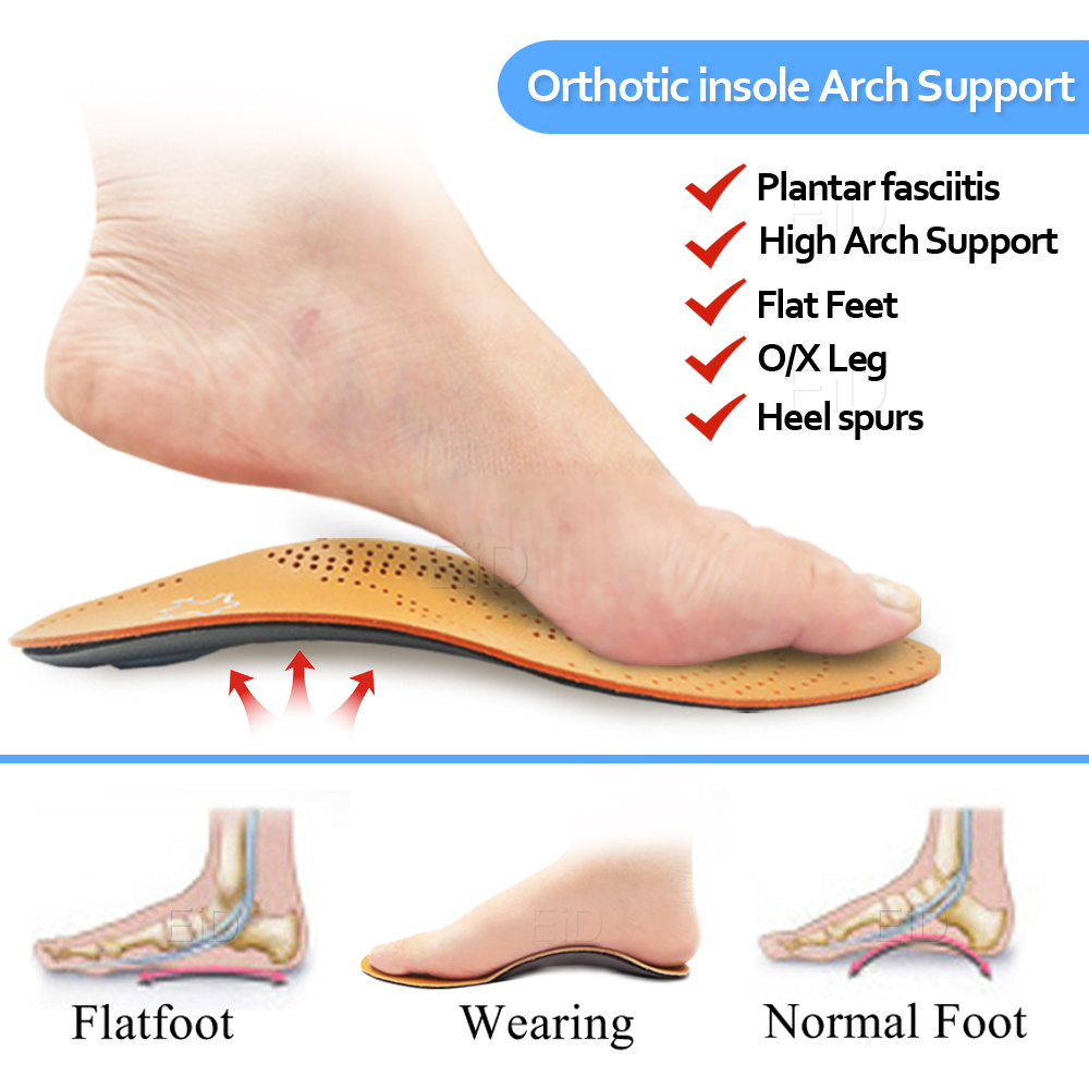 EID-고품질 가죽 정형용 깔창, 플랫 피트, 아치 지 - Women'S Shoes High Arch Support 리뷰 및 가격