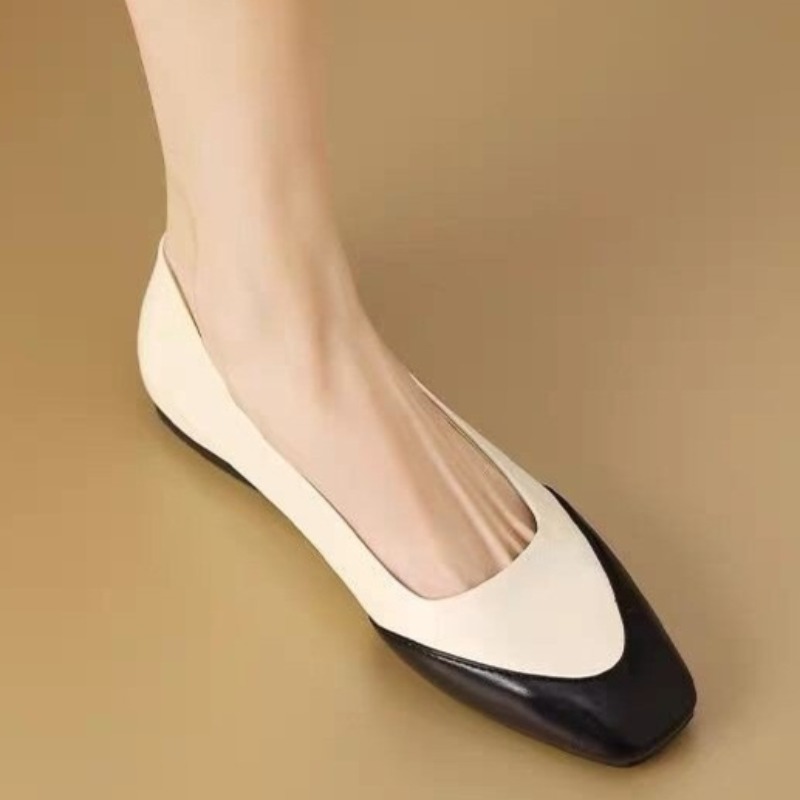 컬러 블록 플러스 사이즈 싱글 신발 여성 패션 가을 새 - Women'S Shoes Non Slip 리뷰 및 가격