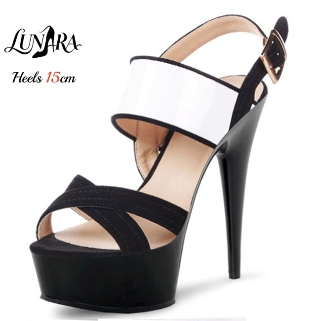 15cm/6인치 투명 플랫폼 스틸레토 샌들 핑크 스웨이 - Clear Strap Heel 리뷰 및 가격