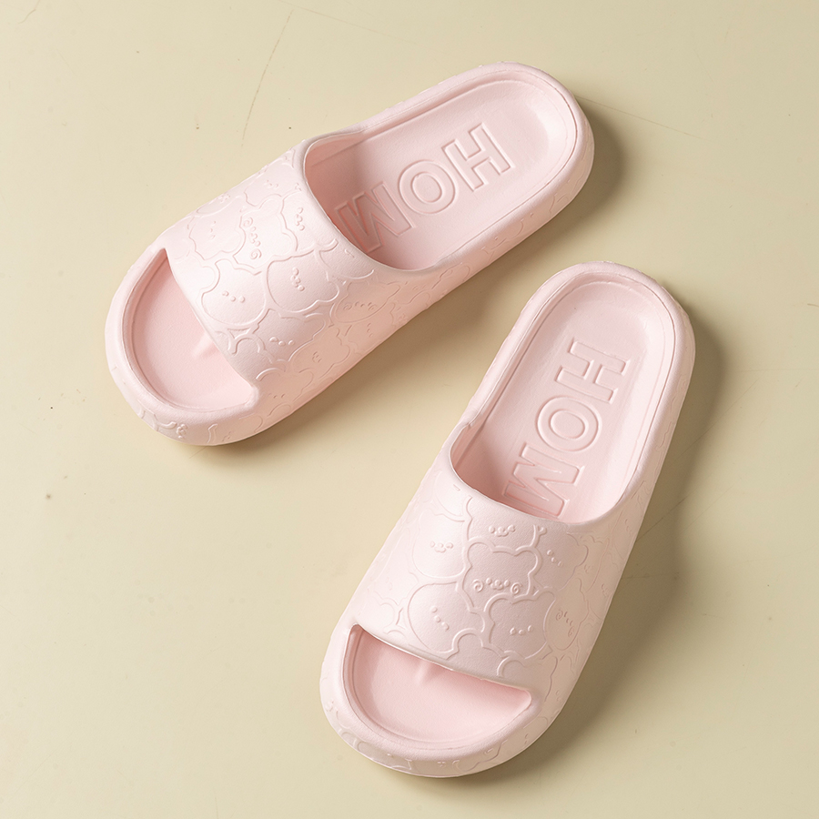 여성용 귀여운 곰 프린트 홈 슬리퍼, 두꺼운 밑창, 내 - Women'S Shoes Neuropathy 리뷰 및 가격