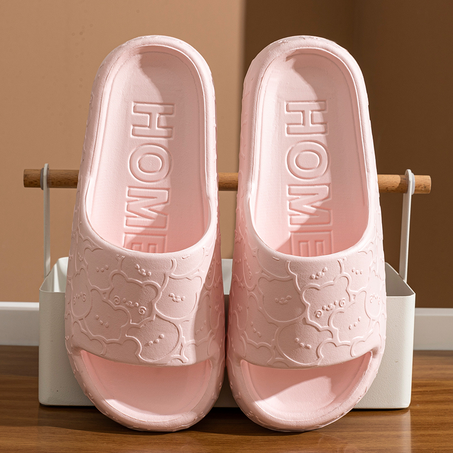 여성용 귀여운 곰 프린트 홈 슬리퍼, 두꺼운 밑창, 내 - Women'S Shoes Neuropathy 리뷰 및 가격