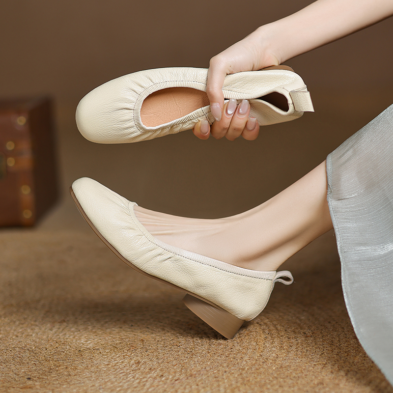 2026 새로운 봄 가을 여성 펌프스 천연 가죽 플러스 - Women'S Shoes Plus Size 리뷰 및 가격