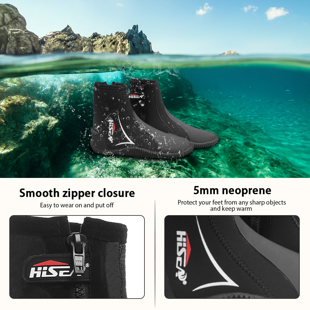 5mm 네오프렌 다이브 부츠 잠수복 부츠 남성용 및 여 - Women'S Shoes Neuropathy 리뷰 및 가격