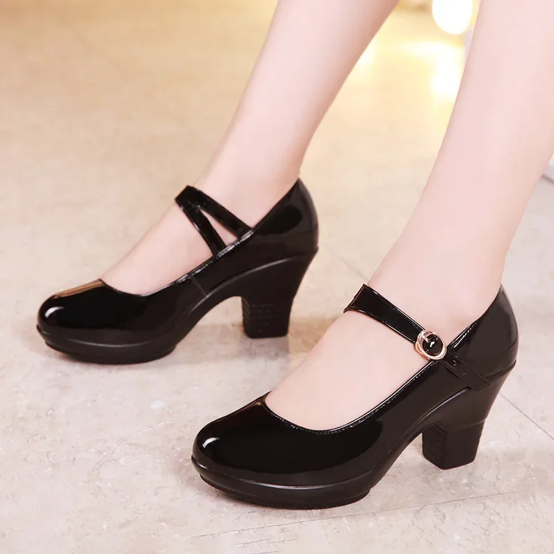 스몰 사이즈 32-43 미디엄 블록 힐 메리제인 플랫폼 - Women'S Shoes Red Bottoms 리뷰 및 가격