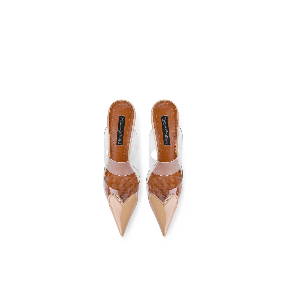 2026 새로운 블랙 포인티드 토 하이힐 샌들 여성용  - Clear Strap Heel 리뷰 및 가격