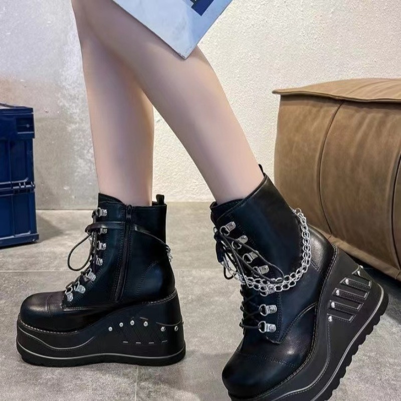10CM 새로운 고딕 스타일 플랫폼 뱀파이어 코스프레  - Women Shoes Ksa 리뷰 및 가격